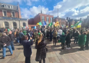 Dranas protection security ltd st patrick's day parade in leicester (4)