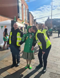 Dranas protection security ltd st patrick's day parade in leicester (6)