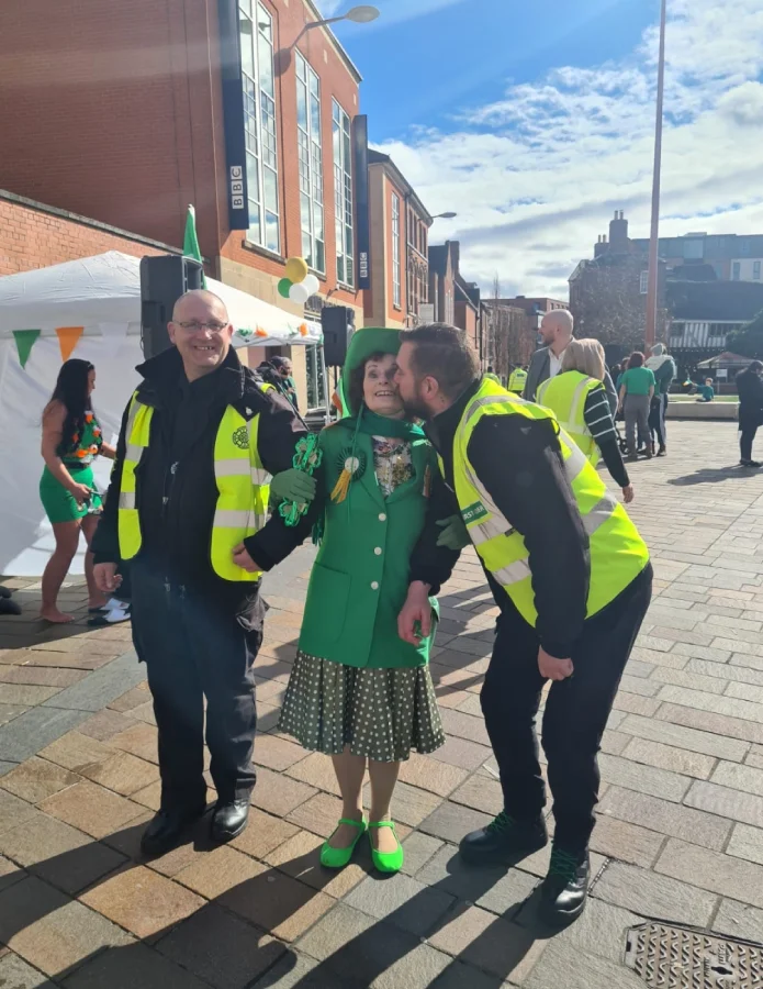 Dranas protection security ltd st patrick's day parade in leicester (6)