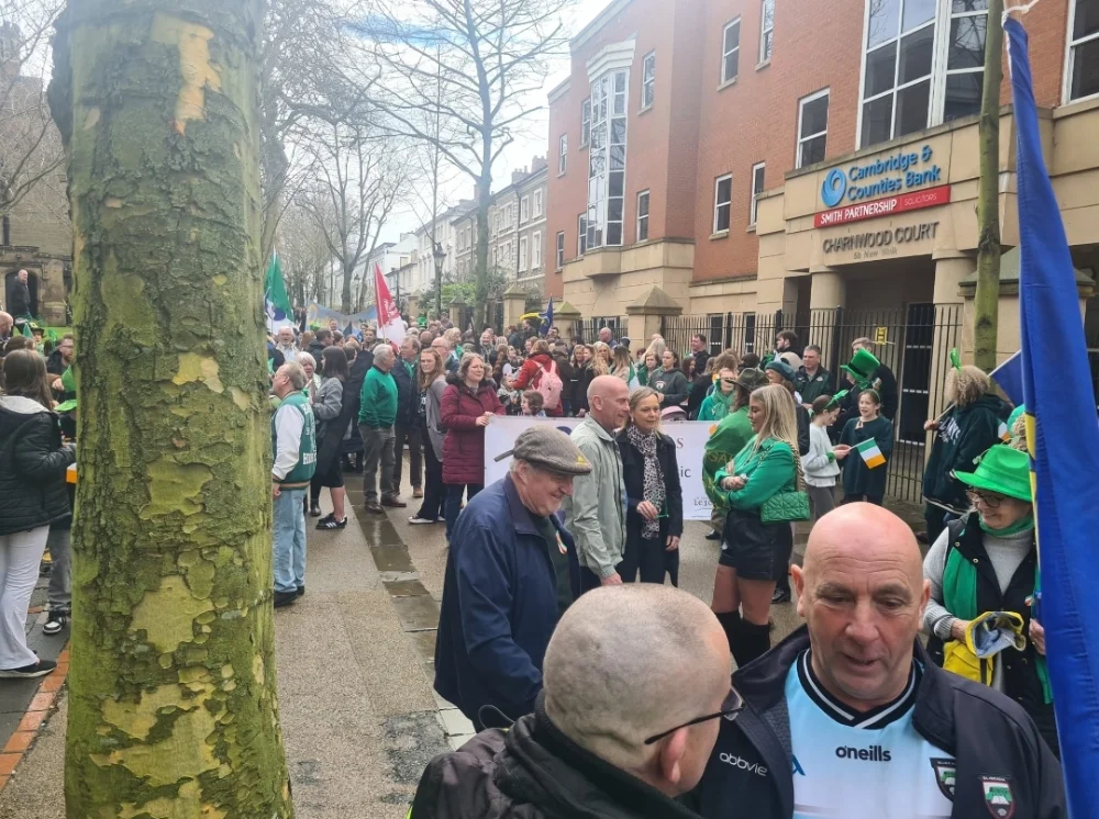 Dranas protection security ltd st patrick's day parade in leicester