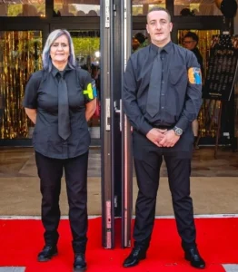 2 People Provide Securrity For Stamford School Prom Night At Rutland Hall Hotel
